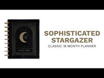 Happy Planner Sophisticated Stargazer Classic | Vertical 18-Months Dated Jul 2024 Dec 2025