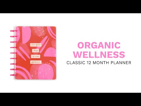 Happy Planner CLASSIC Organic Wellness