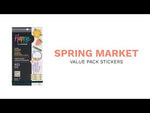 Happy Planner Spring Market Classic Sticker Book