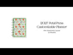 The Happy Planner Petal Press Mini Horizontal Planner supplier video