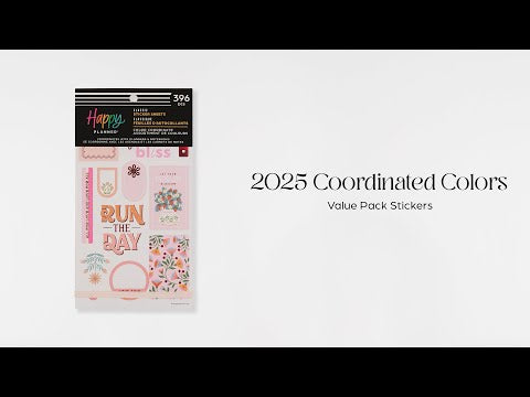 Happy Planner Color Coordinate Classic Sticker Book - Value Pack