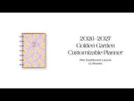 Happy Planner 2026 - 2027 "Golden Garden" Mini 12 Month Dated - Dashboard