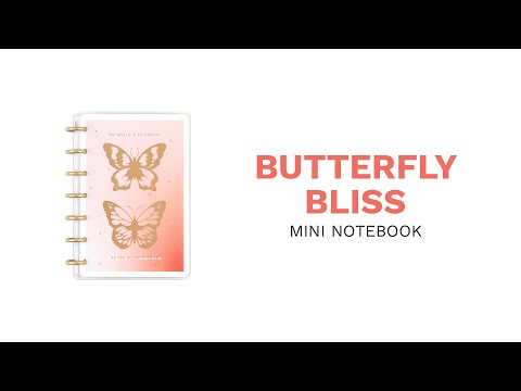 Happy Planner Butterfly Effect Mini Notebook