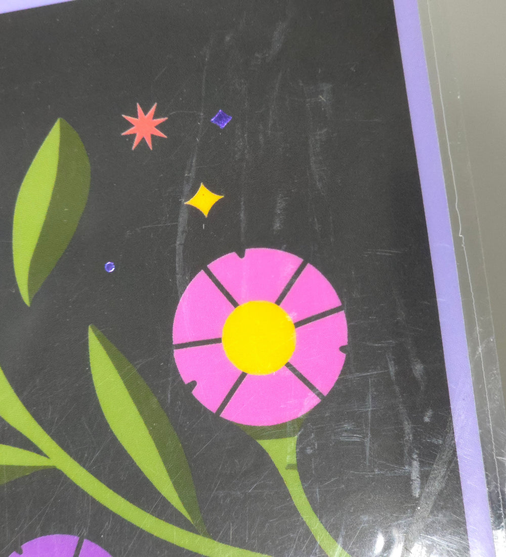 *IMPERFECT* Happy Planner Mystic Blooms Classic 12-Month Undated Planner - Horizontal