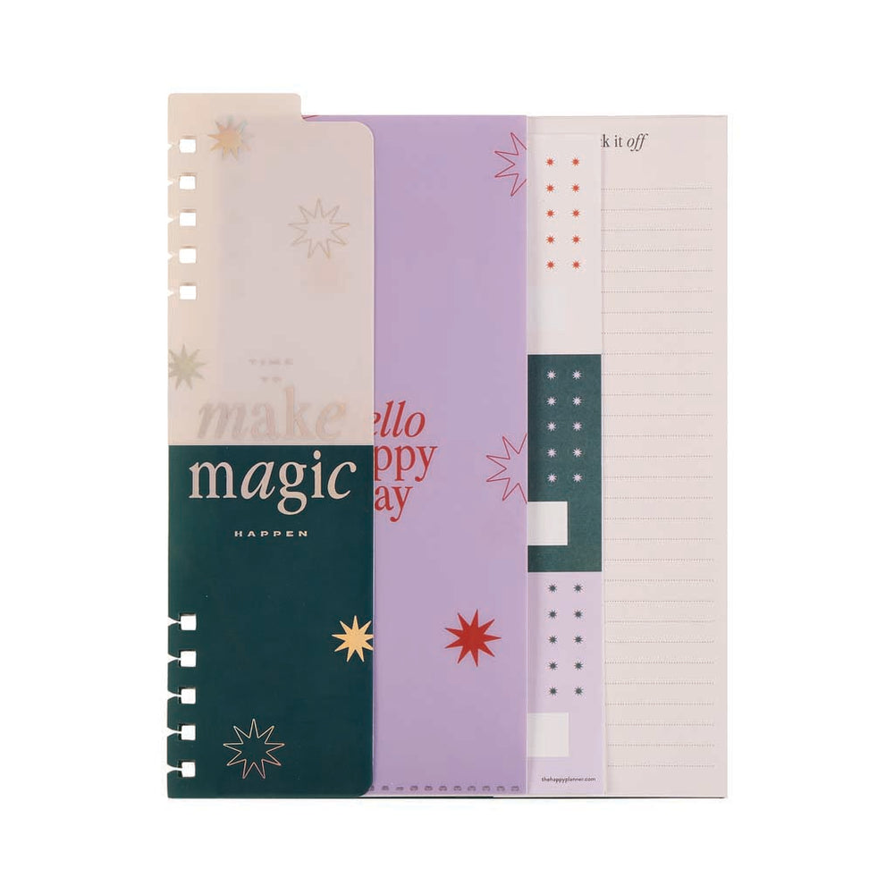 spiral Happy Planner Soft Pop Classic Accessory Pack