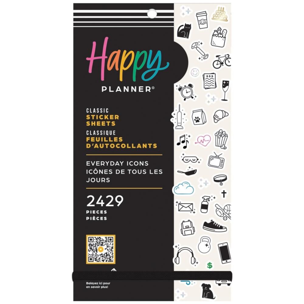 Happy Planner Everday Icons Classic Sticker Book