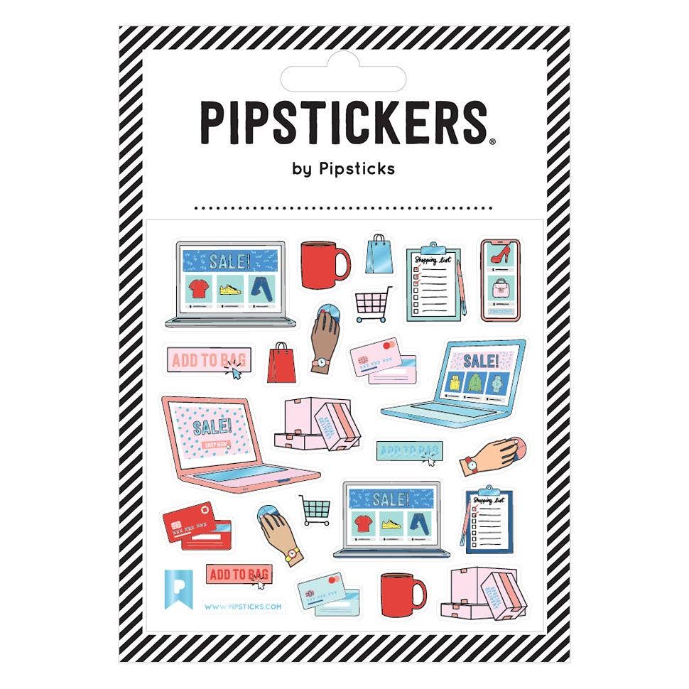 Online Shopper Stickers by Pipsticks