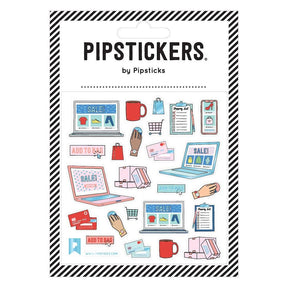 Online Shopper Stickers by Pipsticks