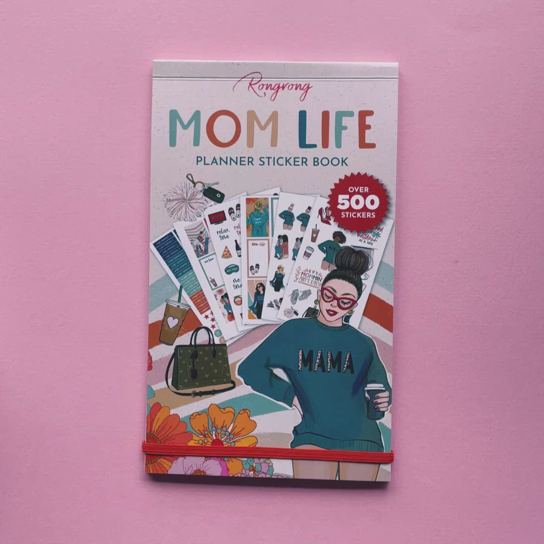 Rongrong Mom Life Planner Sticker Book