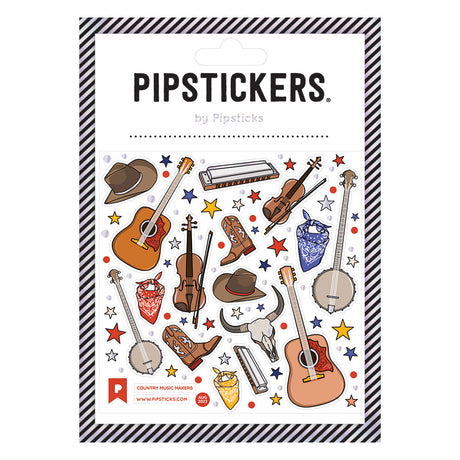 Country Music Makers Stickers by Pipsticks