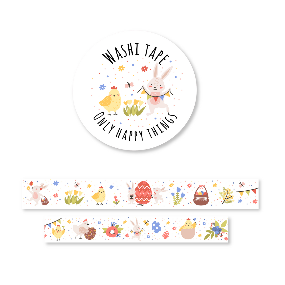 Happy Easter Washi Tape