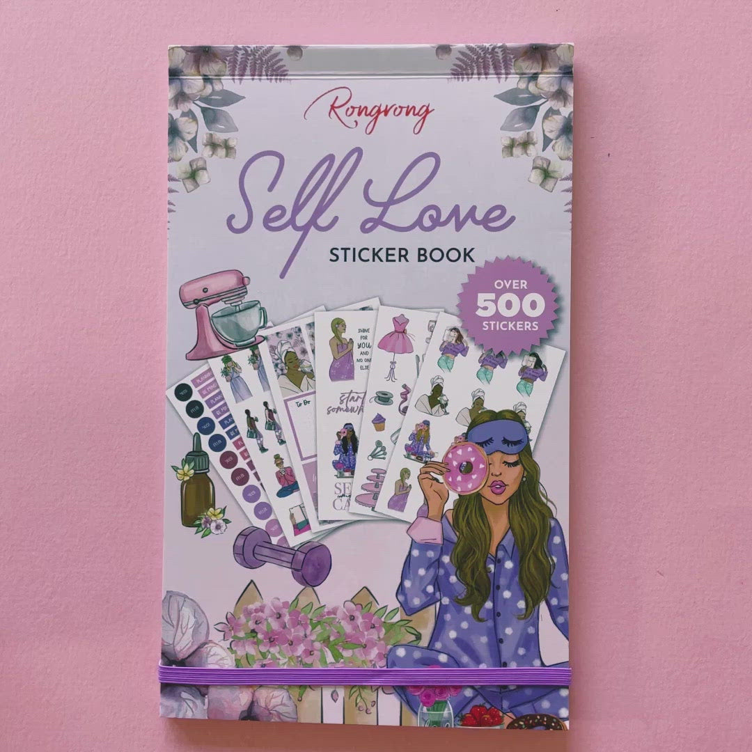 Rongrong Self Love Planner Sticker Book