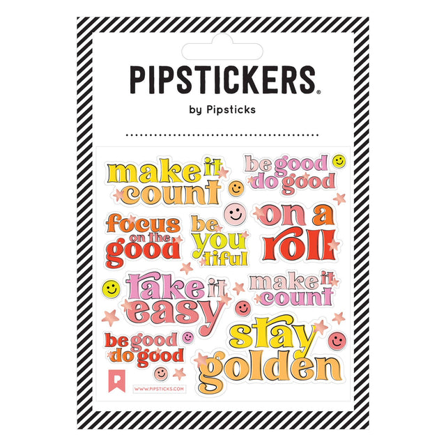 Make It Count Stickers by Pipsticks