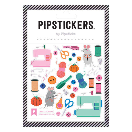 Needle Little Love Stickers by Pipsticks