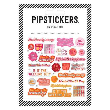 Take A Break Stickers by Pipsticks