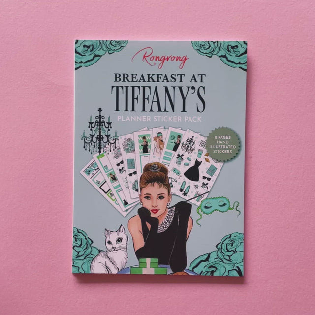 Rongrong Breakfast at Tiffanys Sticker Pack