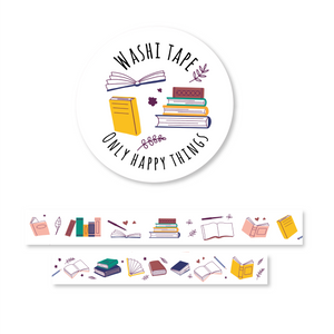 Book Lover Washi Tape