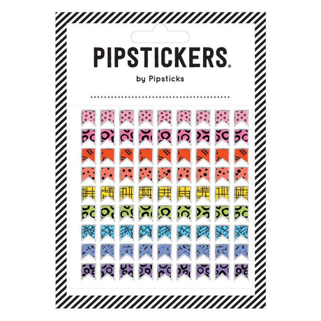 Patterned Page Flags Stickers by Pipsticks