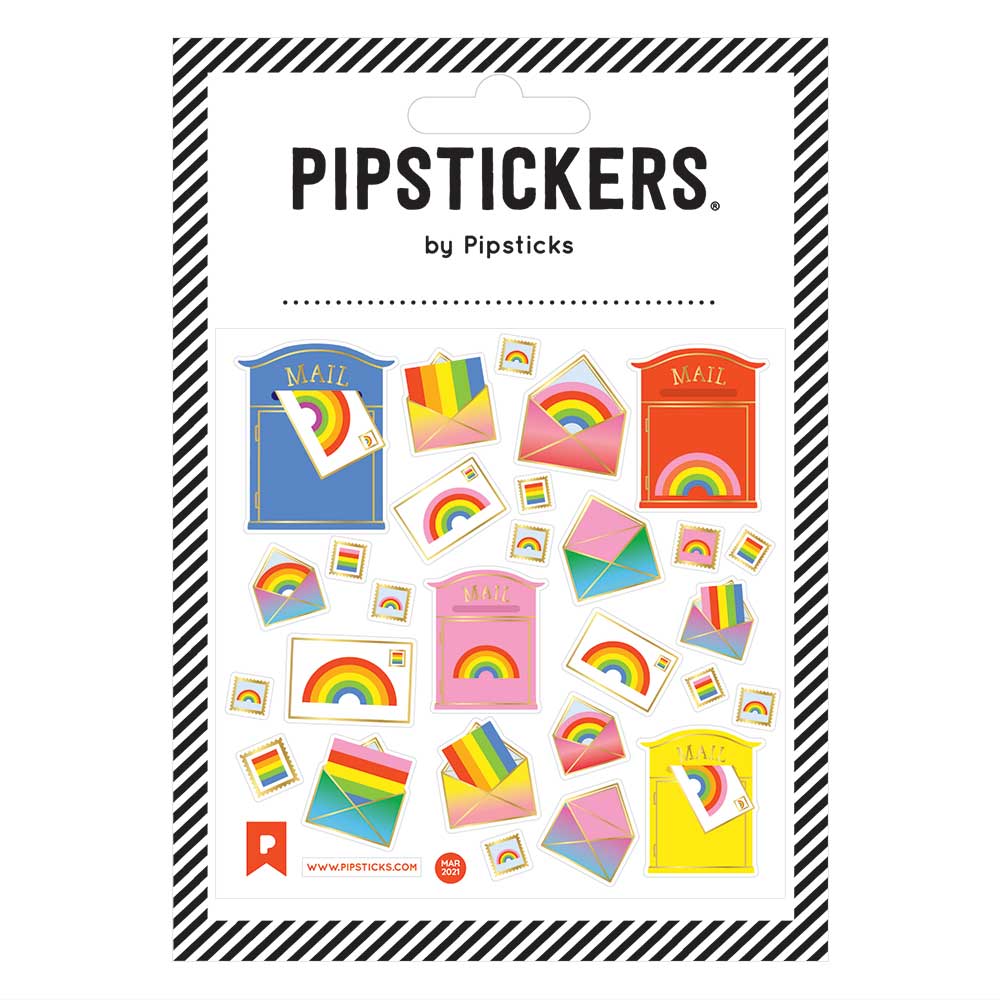 Prismatic Post Stickers by Pipsticks