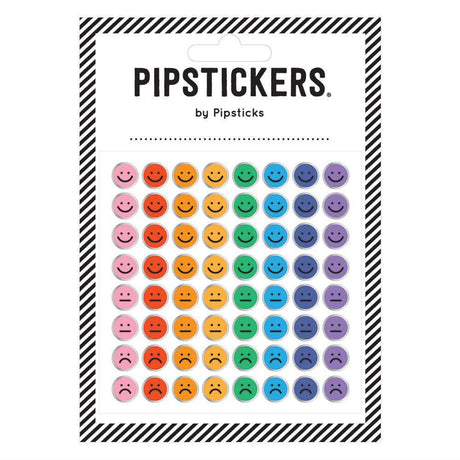 Colourful Faces Stickers by Pipsticks