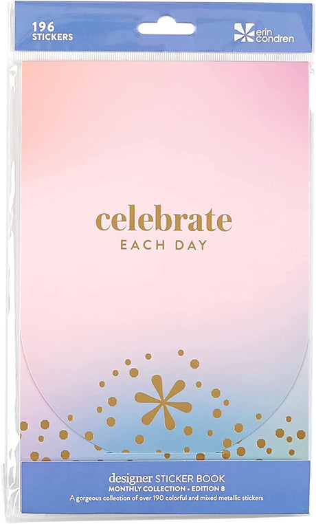 Erin Condren Monthly Sticker Book