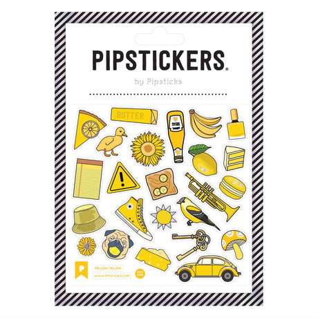 Mellow Yellow Stickers by Pipsticks
