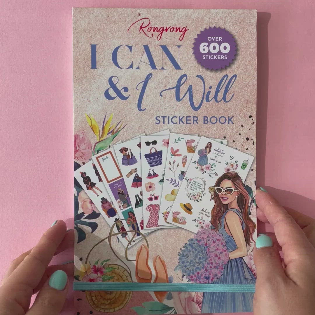 Rongrong I Can and I Will Seasonal Sticker Book