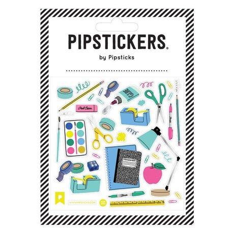 Back To School Supplies Stickers by Pipsticks