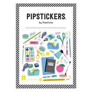 Back To School Supplies Stickers by Pipsticks