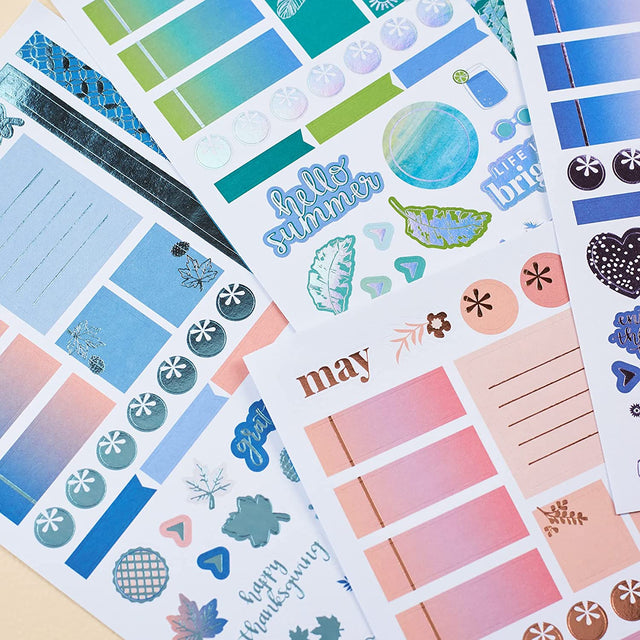 Erin Condren Monthly Sticker Book