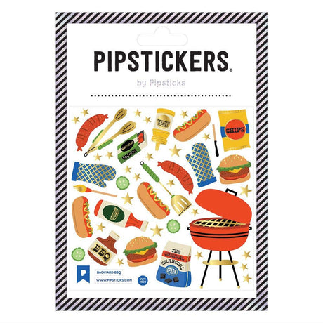 Backyard BBQ Stickers by Pipsticks