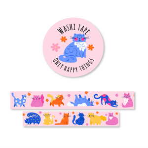 Colourful Paws Washi Tape