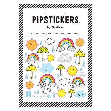 Kawaii With A Chance of Rain Stickers by Pipsticks