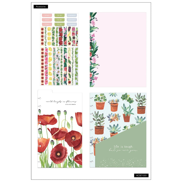 Happy Planner Classic Gardening Accessory Pack