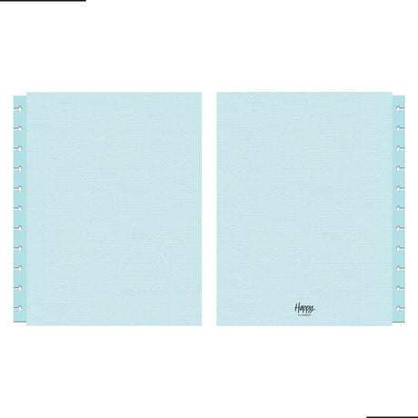 Happy Planner Ocean BIG Snap-In Soft Cover font and back