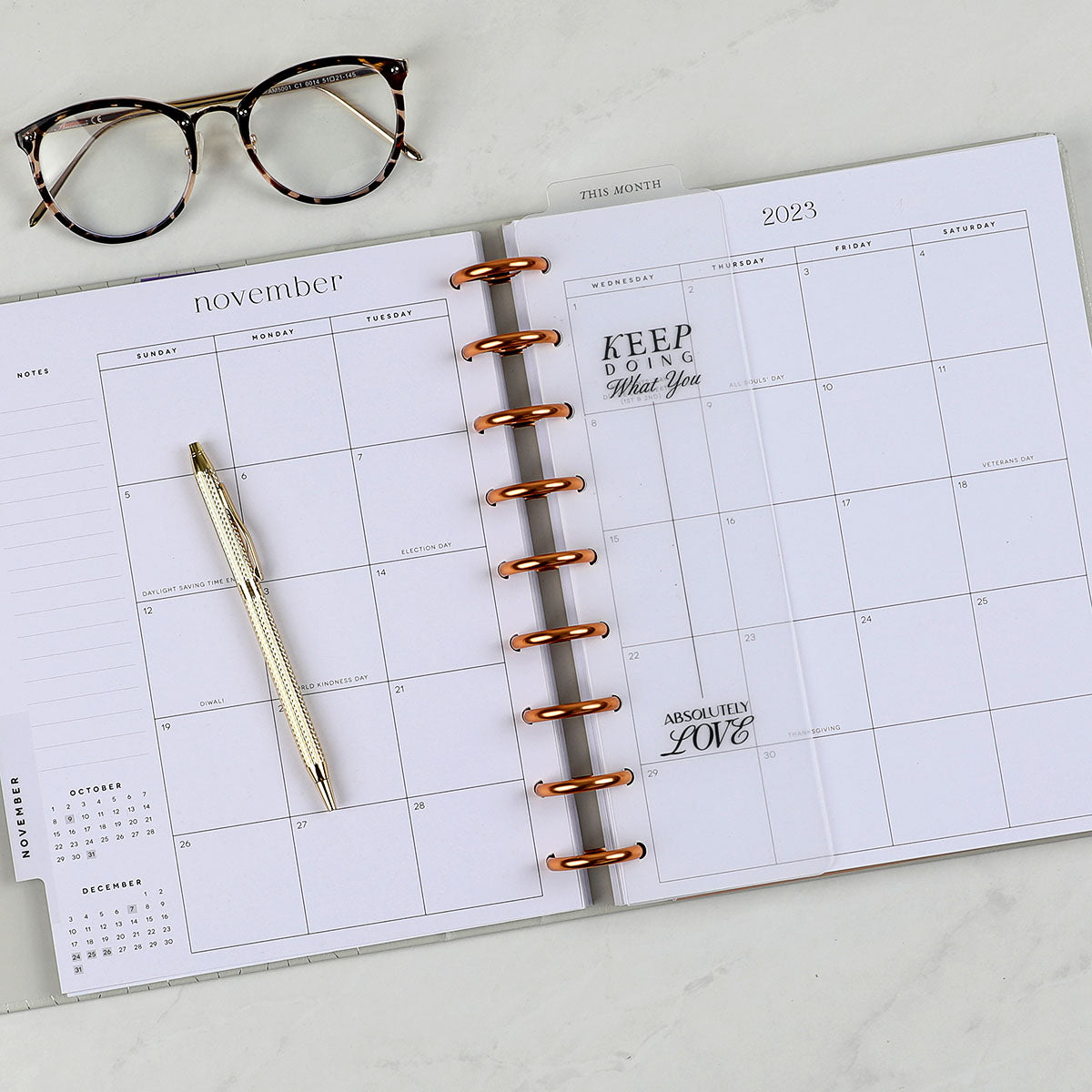 Happy Planner Work Life Signature CLASSIC Bookmarks life style