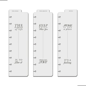 Happy Planner Work Life Signature CLASSIC Bookmarks details