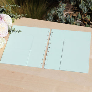 Happy Planner Classic Seafoam Deluxe Snap-In Covers