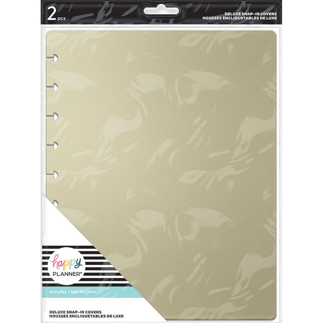 Happy Planner Classic Gold Deluxe Snap-In Covers