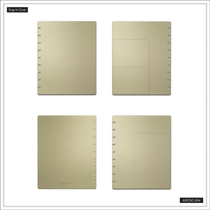 Happy Planner Classic Gold Deluxe Snap-In Covers