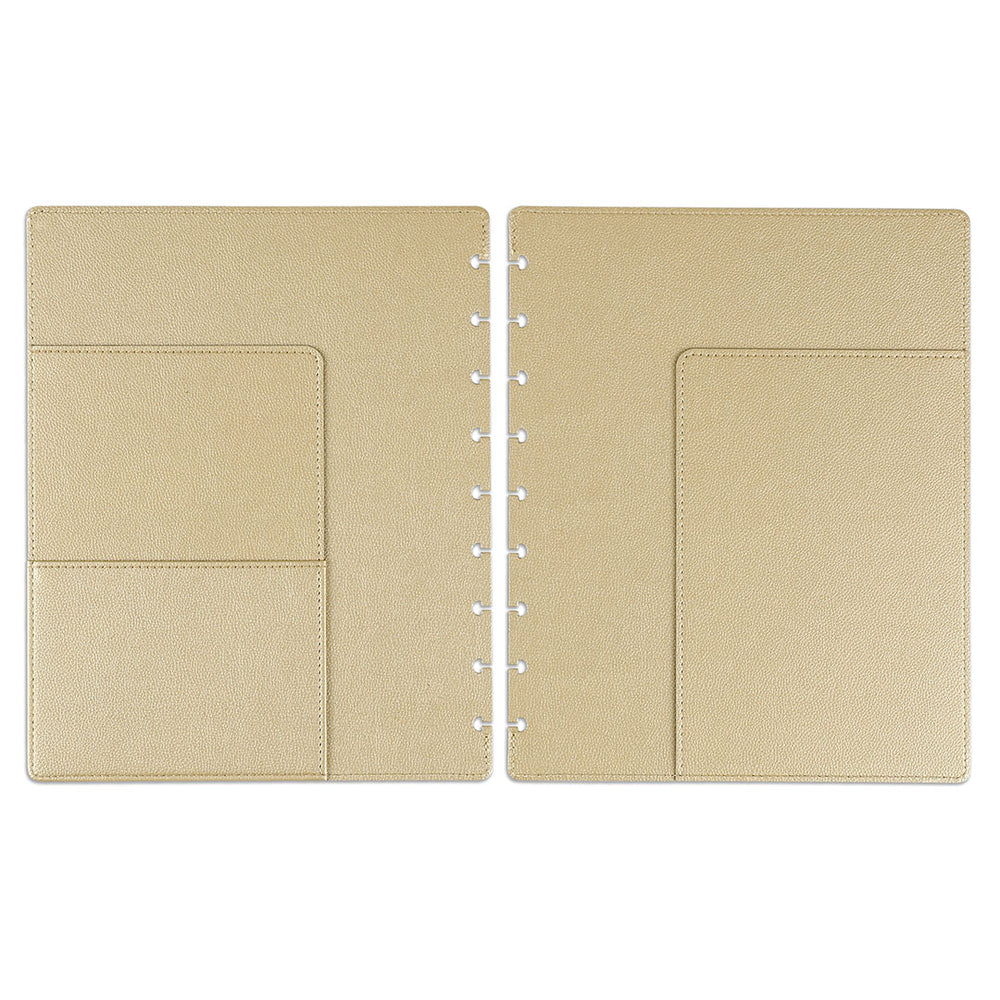 Happy Planner Classic Gold Deluxe Snap-In Covers