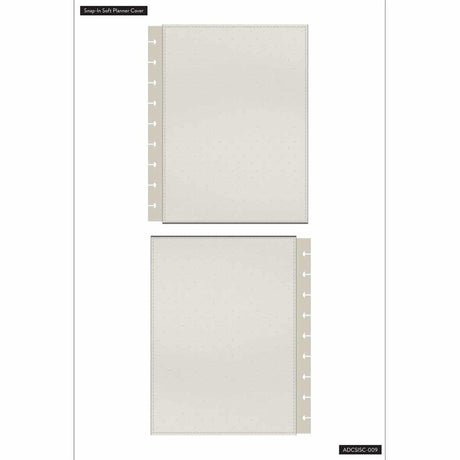 Happy Planner Light Neutral Classic Snap In Soft Cover