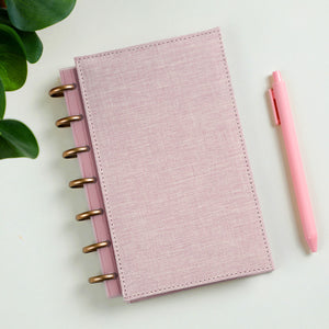 Happy Planner Blush MINI Snap-In Soft Cover life style