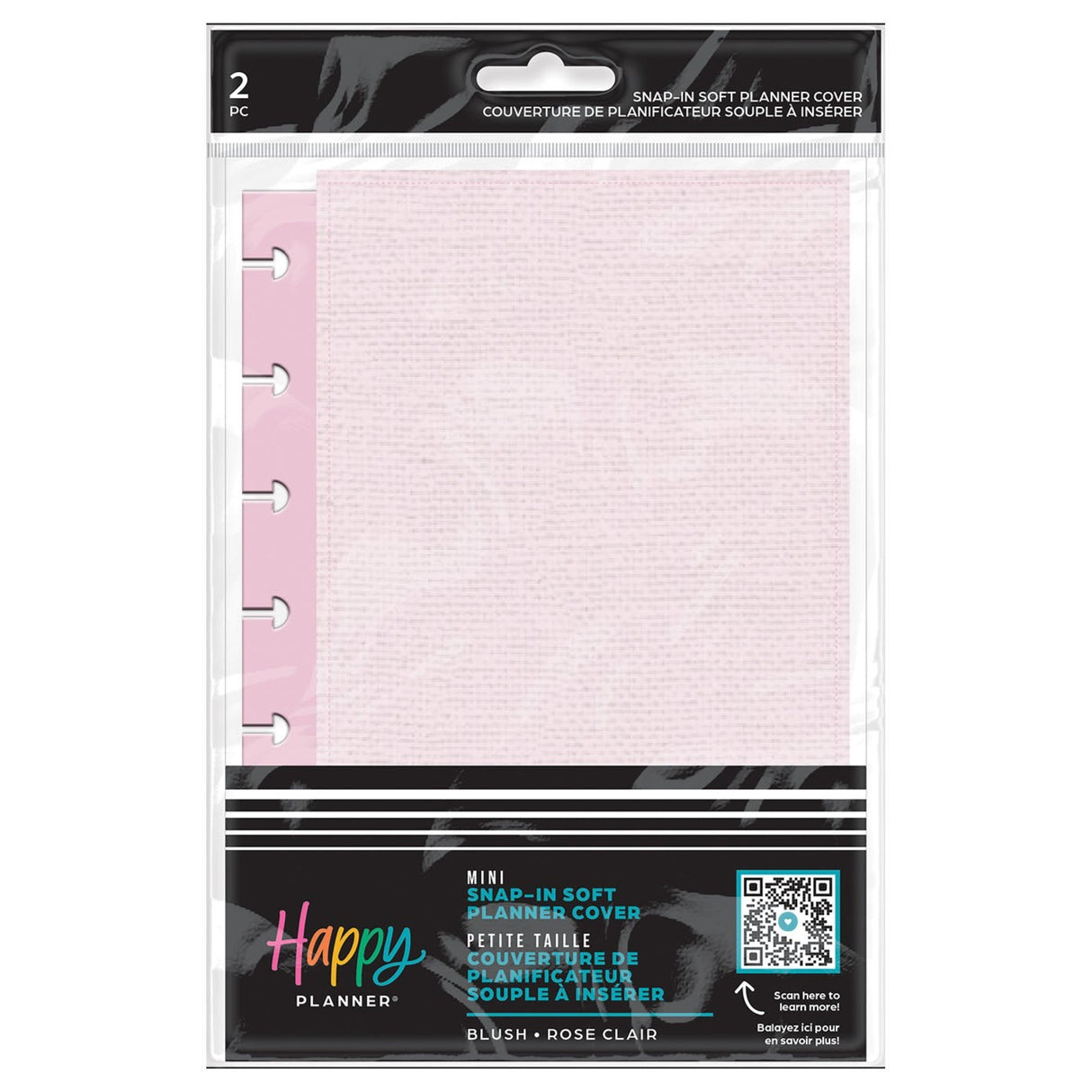 Happy Planner Blush MINI Snap-In Soft Cover