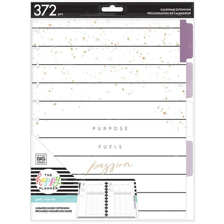 Happy Planner BIG Girl Hourly Girl Goals Extention Pack