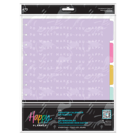 Happy Planner Happy Brights BIG MONTHLY Extension Pack