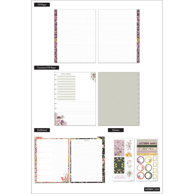 Happy Planner Fresh Botanicals Big Planner Companion