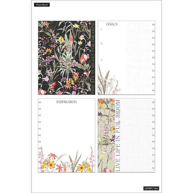 Happy Planner Fresh Botanicals Big Planner Companion