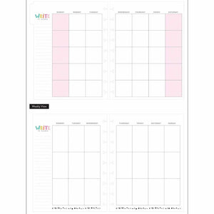 Happy Planner Classic Happy Days Vertical Extension Pack - Undated