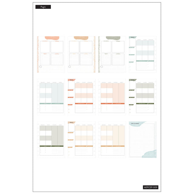 Happy Planner Classic Homeschool Classic Extension Pack